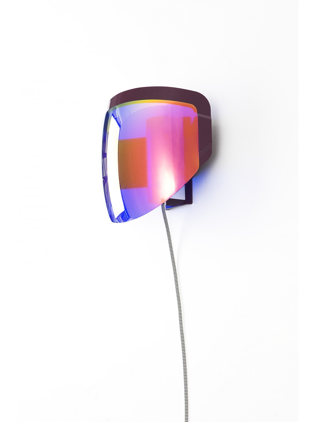 Wall lamps - Jean-Baptiste Fastrez - Moto wall lamp with plug - Moustache