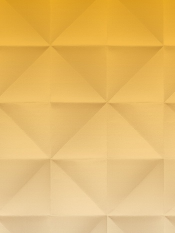 Papier peint Floating gradient gold