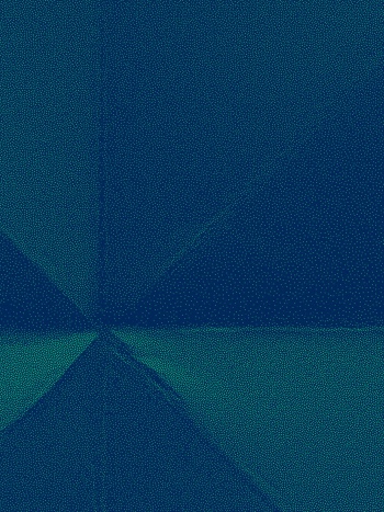 Floating dark green
