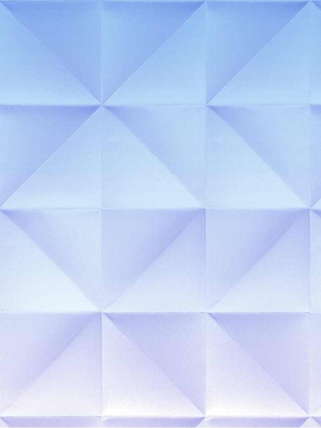Floating gradient blue