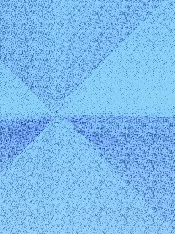 Floating gradient blue