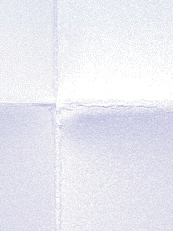 Floating gradient blue