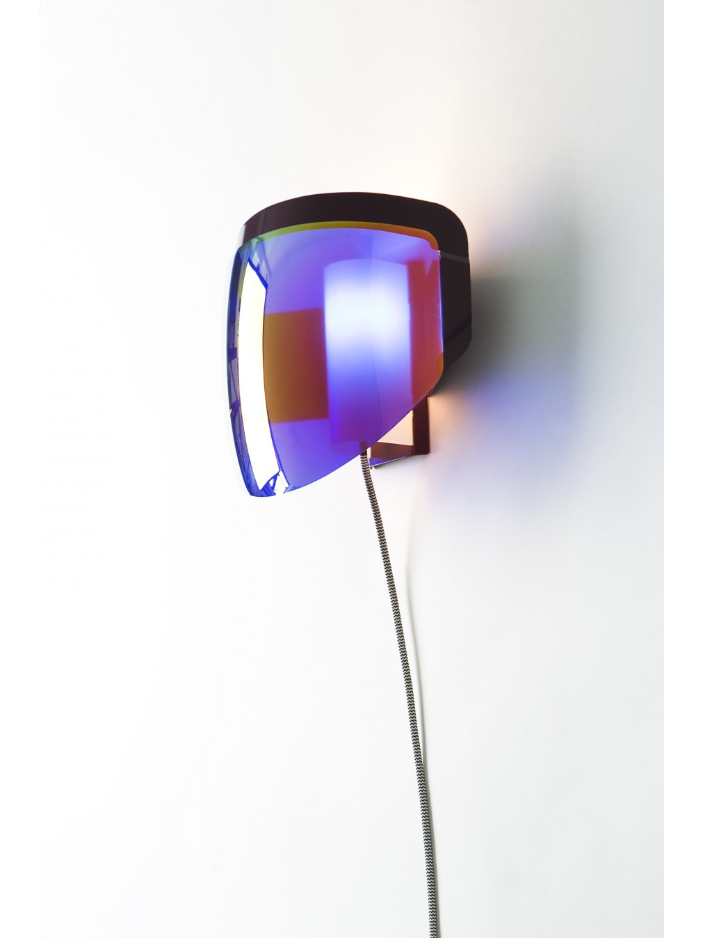 Wall lamps - Jean-Baptiste Fastrez - Moto wall lamp with plug - Moustache