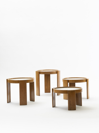 Tables basses gigognes 780 Gianfranco Frattini Cassina