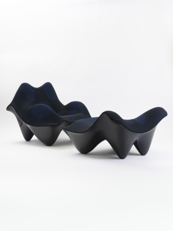 Fauteuil et ottoman Ravioli